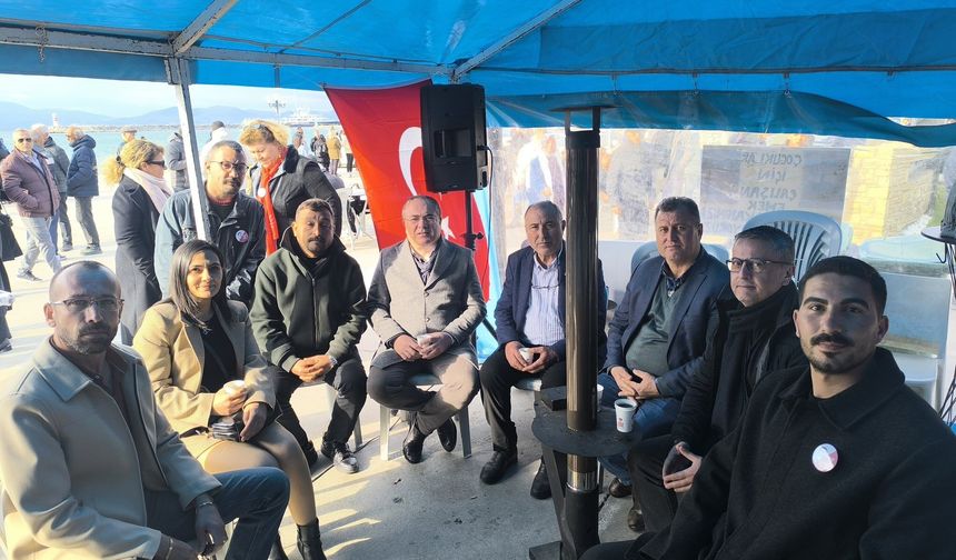 CHP İncirliova Örgütü’nden Günel’e destek