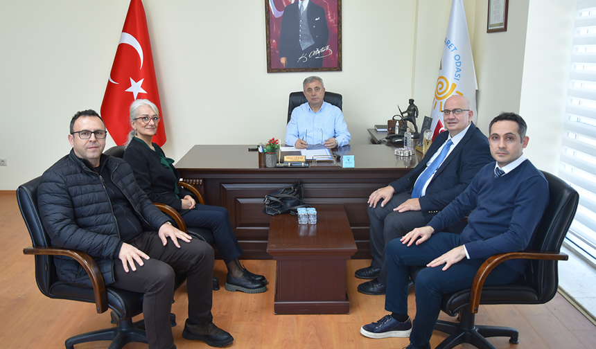 Didim Vergi Dairesinden Ticaret Odasına Vergi Haftası ziyareti