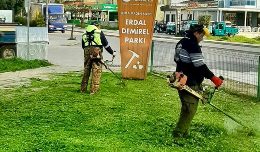 Didim'de parklar yenilendi