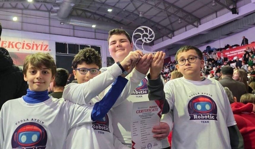 Aydınlı öğrencilerden bölge birinciliği