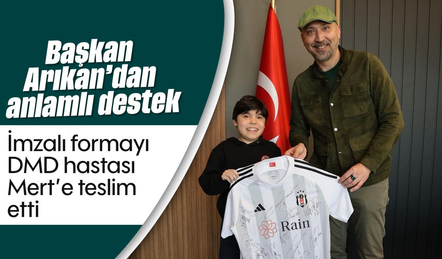 Başkan Arıkan’dan anlamlı destek