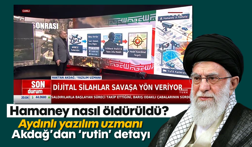 Hamaney nasıl öldürüldü? Aydınlı yazılım uzmanı Akdağ’dan ‘rutin’ detayı