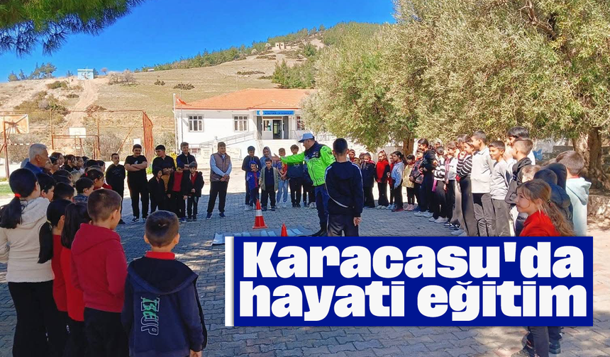 Karacasu'da hayati eğitim