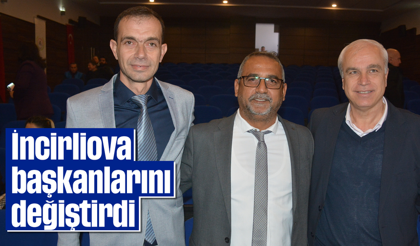İncirliova, başkanlarını değiştirdi