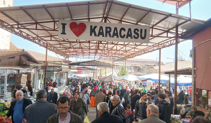 Karacasu'da arefe günü pazar kurulacak
