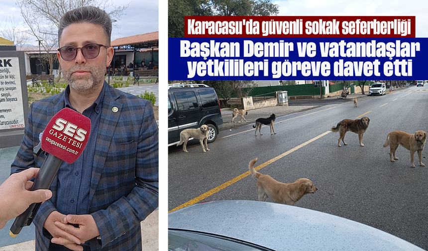 Karacasu'da güvenli sokak seferberliği: Başkan Demir ve vatandaşlar yetkilileri göreve davet etti