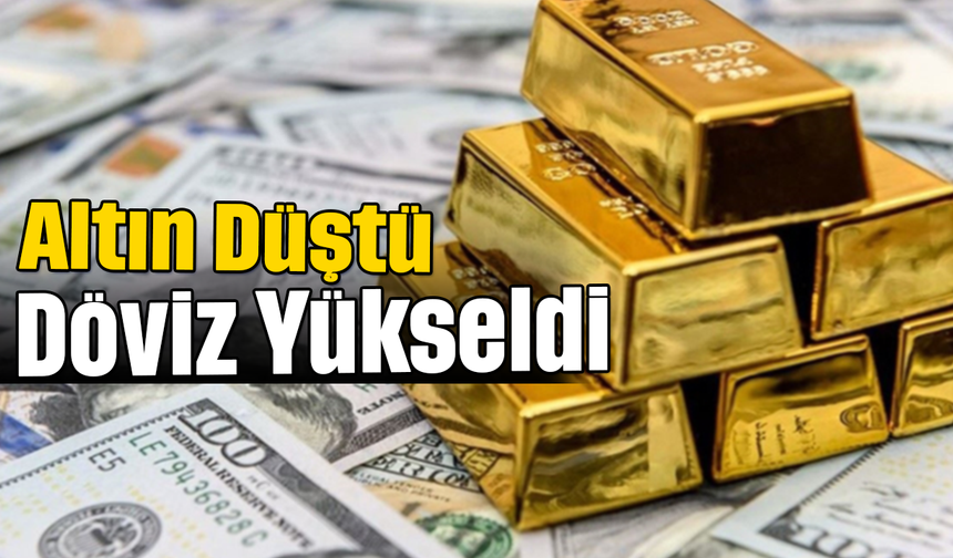 Altın Düştü, Döviz Yükseldi
