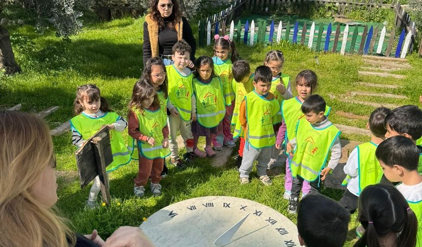 Nazillili minikler matematik evi ile tanıştı