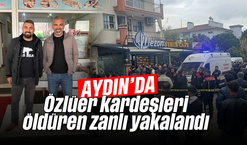 Aydın'da cinayet zanlısı yakalandı