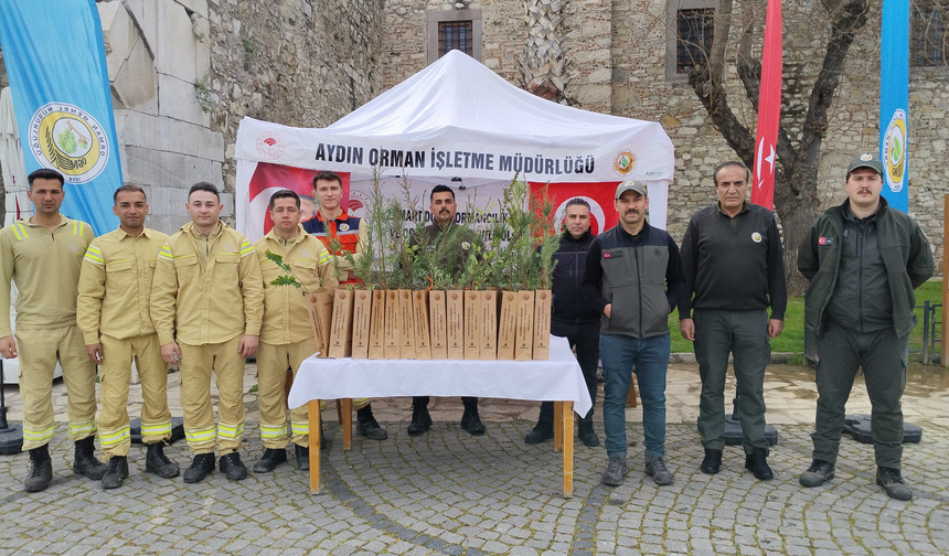 'Orman Haftası’nda Kuşadası’na 'Yeşil hediye'
