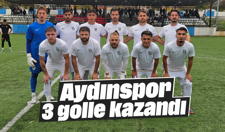 Aydınspor, 3 golle kazandı