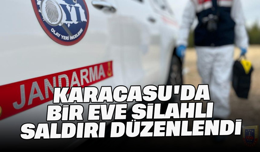 Karacasu'da bir eve silahlı saldırı düzenlendi