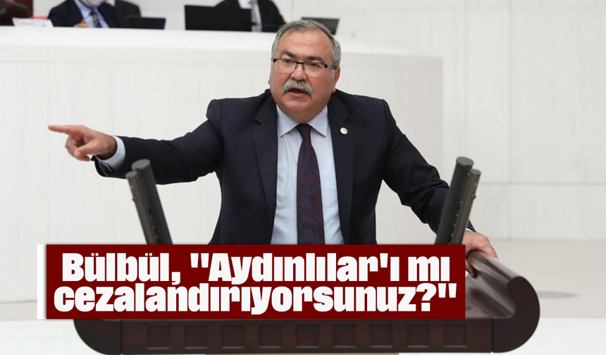 Bülbül, "Aydınlılar'ı mı cezalandırıyorsunuz?"