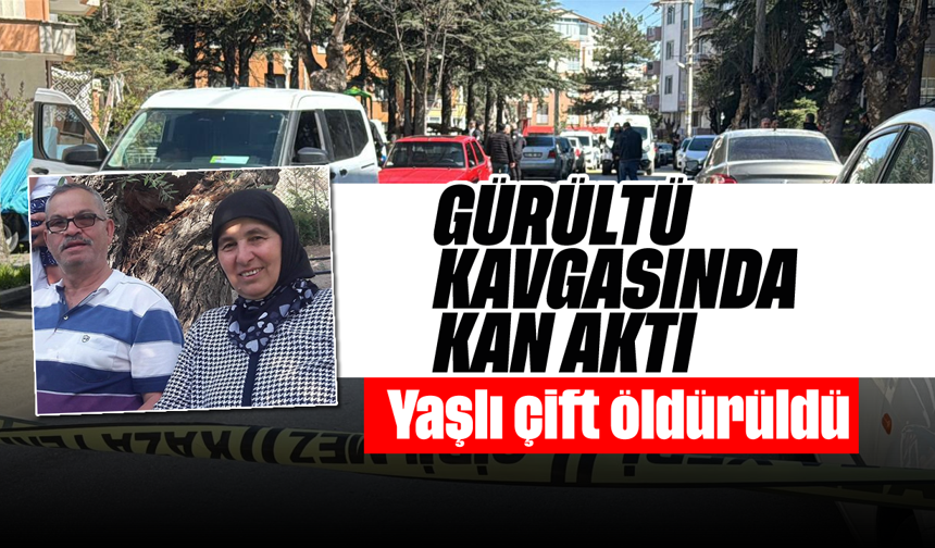 Gürültü kavgasında kan aktı: Yaşlı çift öldürüldü