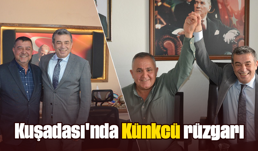 Kuşadası'nda Künkcü rüzgarı