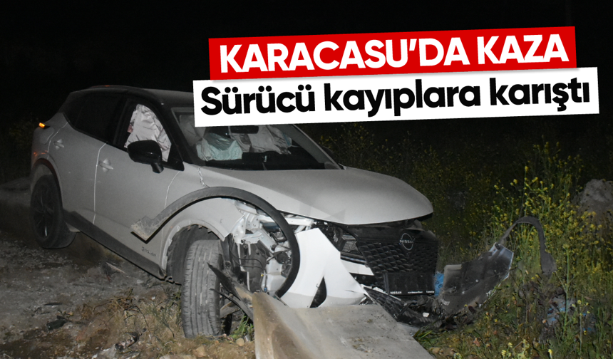 Karacasu kaza: Sürücü kayıplara karıştı