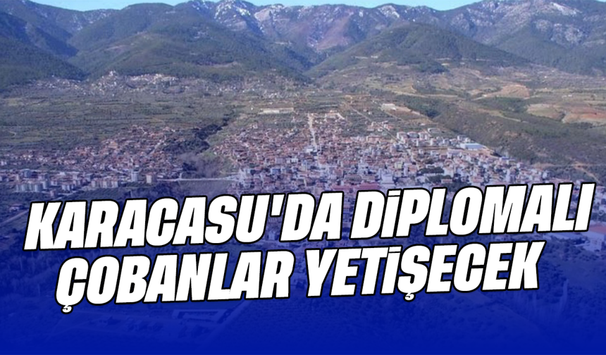 Karacasu'da diplomalı çobanlar yetişecek