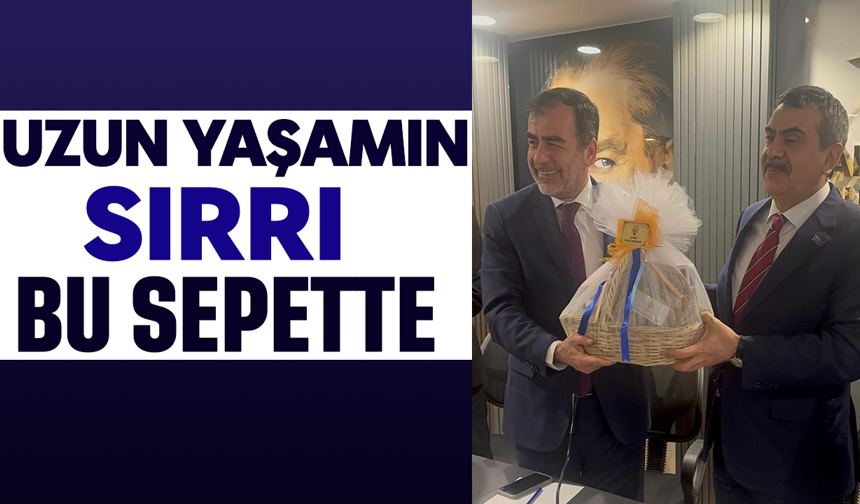 Uzun yaşamın sırrı bu sepette