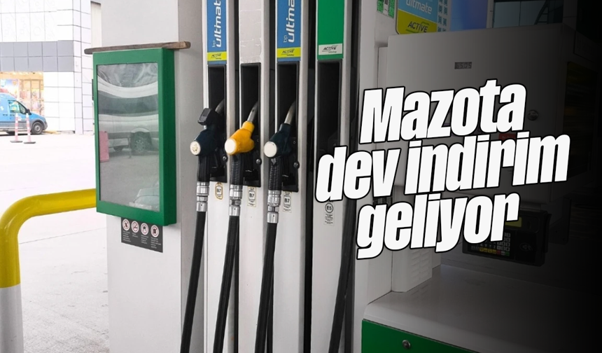 Mazota dev indirim geliyor