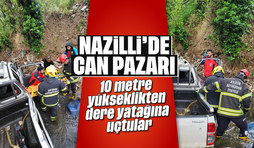 Nazilli'de can pazarı: 2 yaralı