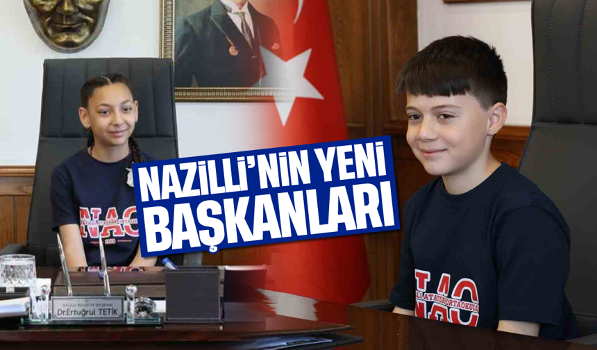 Nazilli'nin yeni başkanları