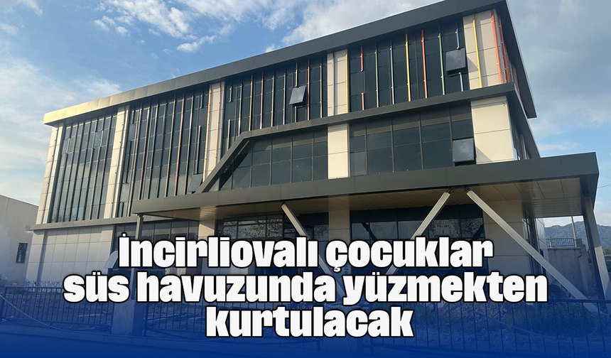 İncirliovalı çocuklar süs havuzunda yüzmekten kurtulacak