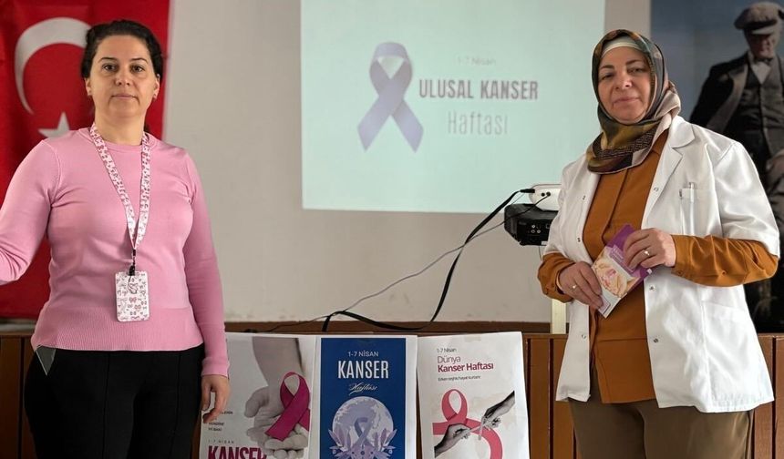 Söke’de kanserde erken teşhisin önemine dikkat çekildi