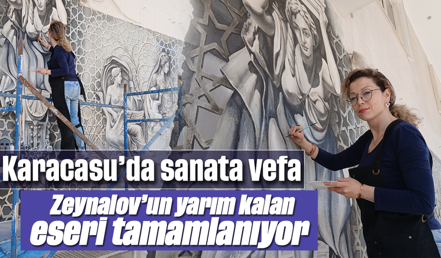 Karacasu’da sanata vefa: Zeynalov’un yarım kalan eseri tamamlanıyor