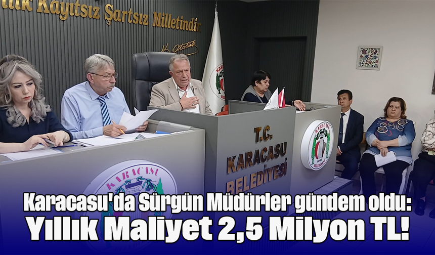 Karacasu'da "Sürgün Müdürler" gündem oldu: Yıllık Maliyet 2,5 Milyon TL!