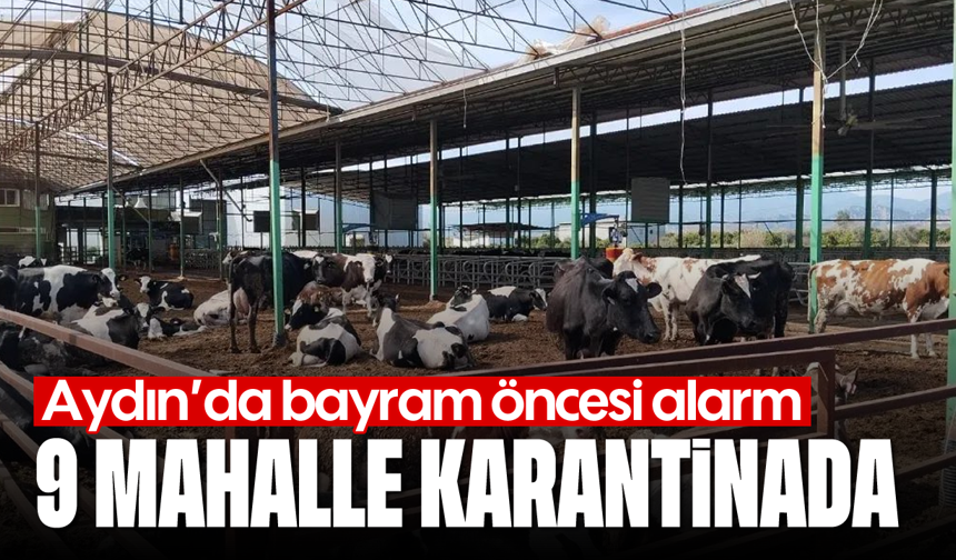 Aydın'da bayram öncesi alarm