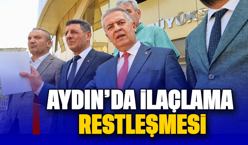 Aydın’da ilaçlama restleşmesi