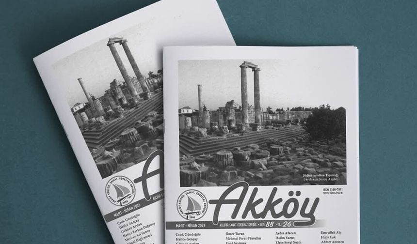 “Akköy Kültür, Sanat, Edebiyat Dergisi” 26. yılında yeniden okuyucuyla buluştu