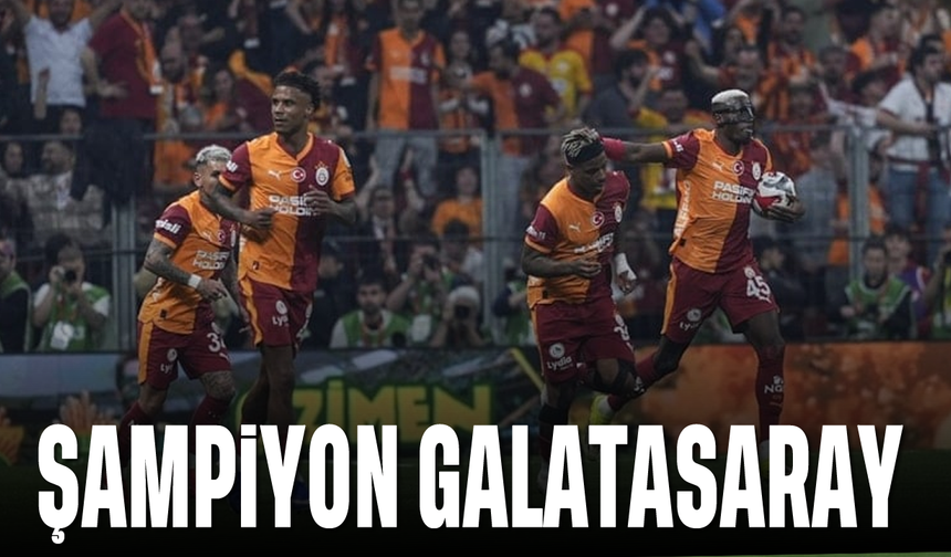 Şampiyon Galatasaray