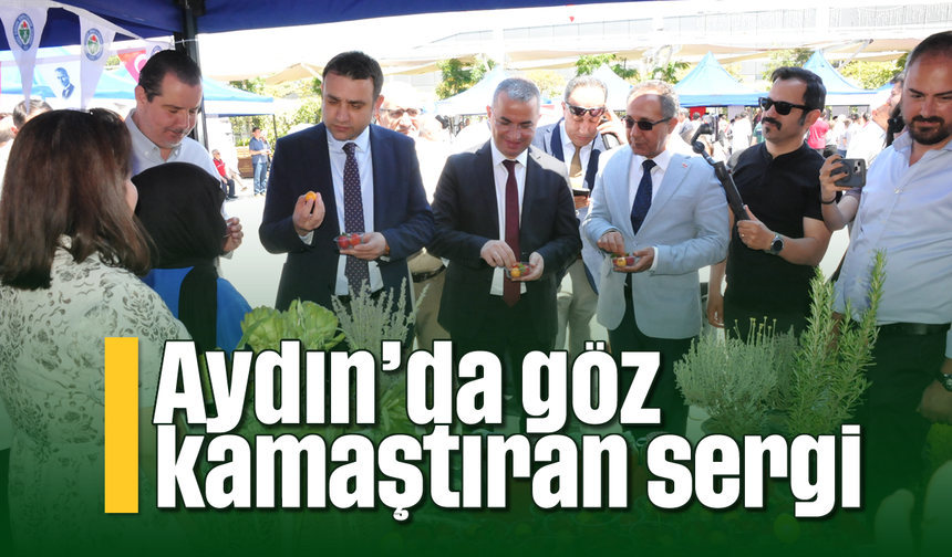 Aydın’da göz kamaştıran sergi