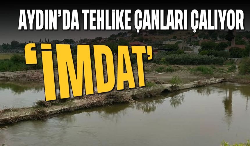 Aydın'da tehlike çanları çalıyor