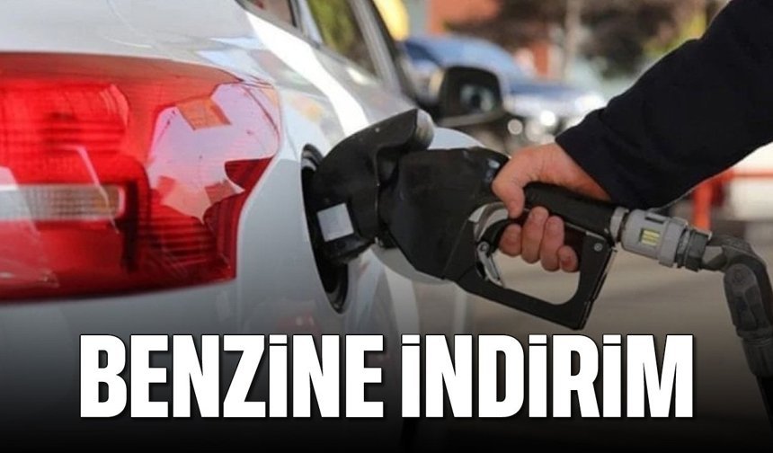 Benzine indirim geliyor
