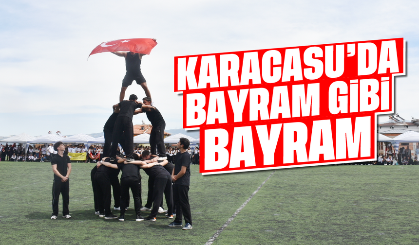 Karacasu'da bayram gibi bayram