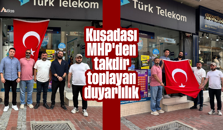 Kuşadası MHP'den takdir toplayan duyarlılık