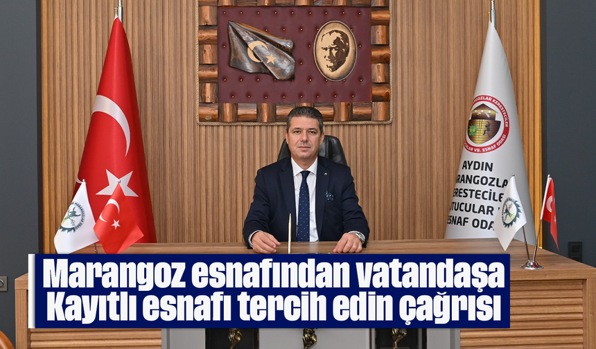 Marangoz esnafından vatandaşa “Kayıtlı esnafı tercih edin” çağrısı