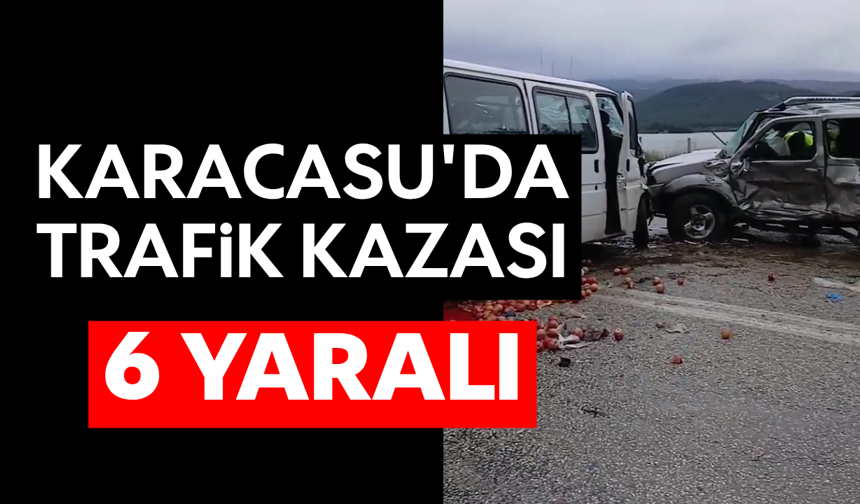 Karacasu'da kaza; 6 yaralı