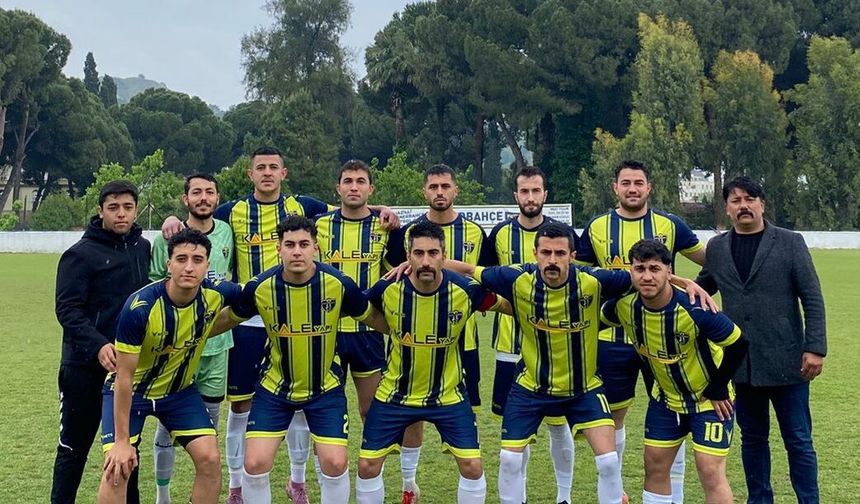 Pamukörenspor, liderliği aldı