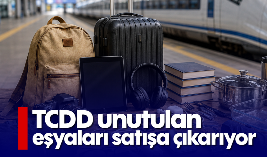 TCDD unutulan eşyaları satışa çıkarıyor