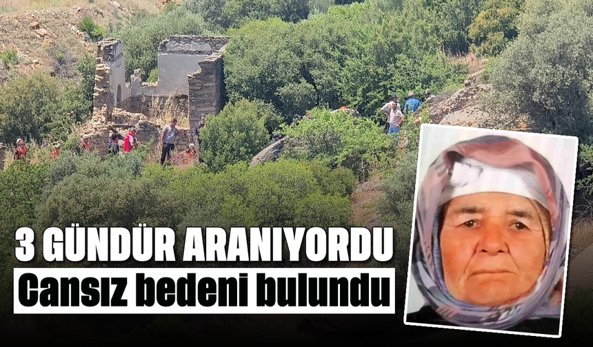 3 gündür aranan kadının cansız bedeni bulundu
