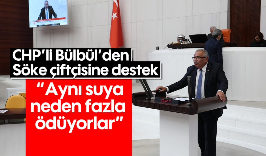 CHP’li Bülbül’den Söke çiftçisine destek