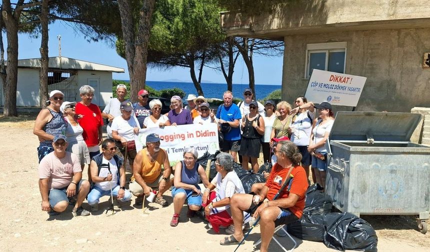 Didim’de Çevre seferberliği: Mersindere’de plajlar temizlendi