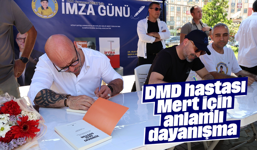 DMD hastası Mert için anlamlı dayanışma