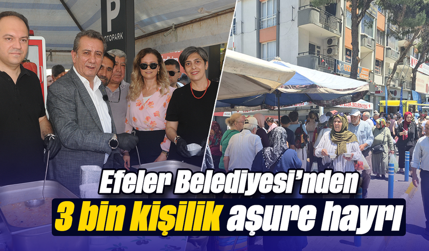 Efeler Belediyesi’nden 3 bin kişilik aşure hayrı