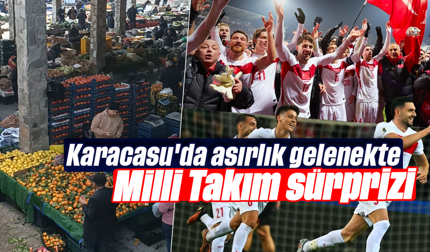 Karacasu'da asırlık gelenekte Milli Takım sürprizi