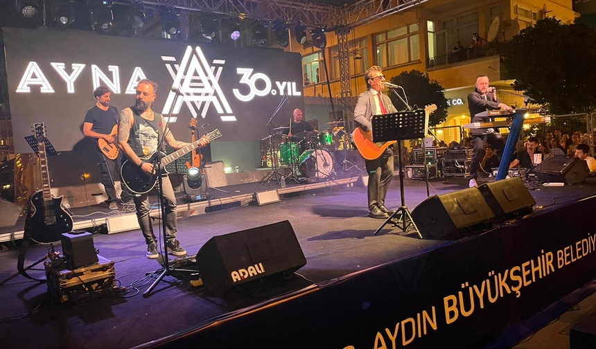 Yaza Merhaba’nın ilk durağı Nazilli oldu: Ayna Grubu Nazilli’de müzik ziyafeti sundu