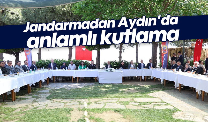 Jandarmadan Aydın’da anlamlı kutlama